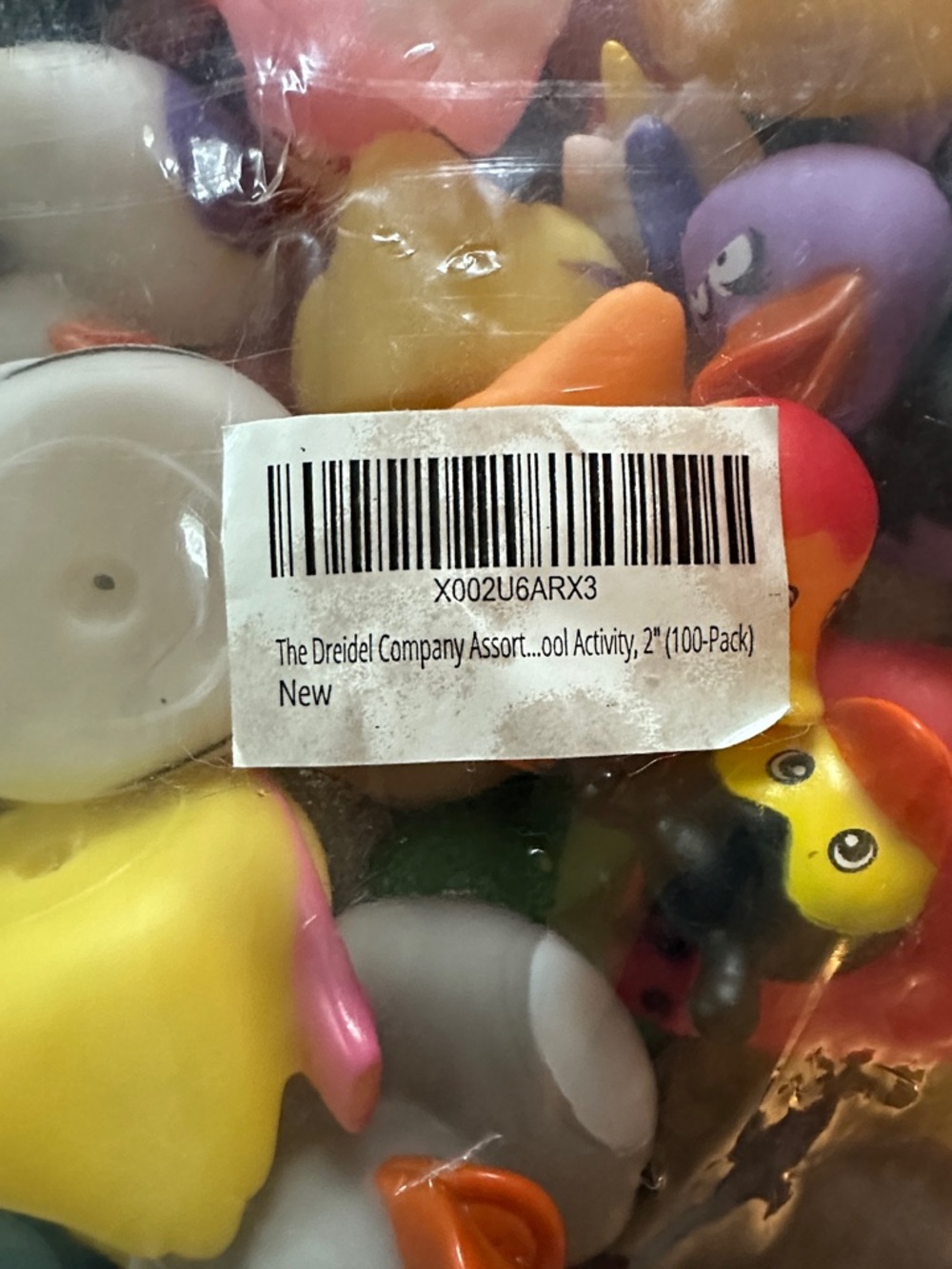Dreidel Company Bag of 100 Various Rubber Ducks - Picture 3 of 4